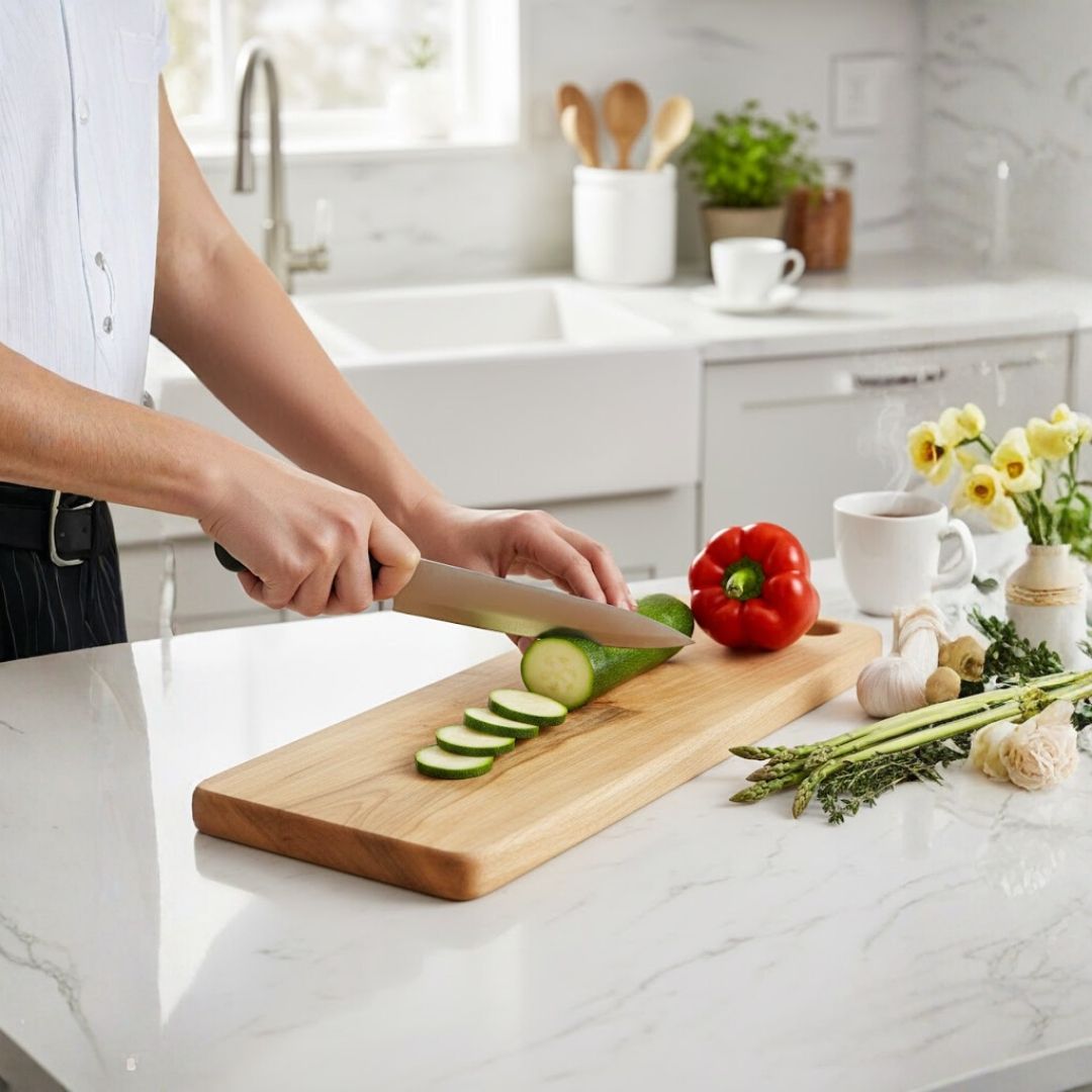 Long Rectangle Chopping Board for Elegant Meal Prep